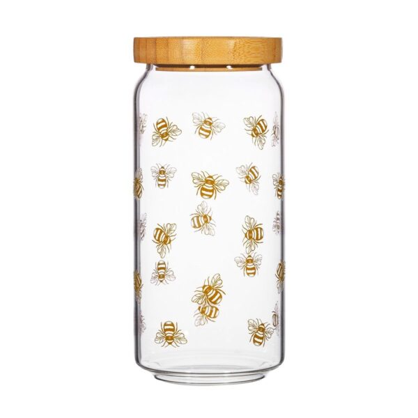 Bee Glass Storage Jar 2