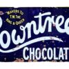 Metal Advertising Wall Sign - Rowntrees Chocolate Blue