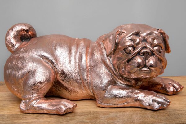 Bronze Finish Pug
