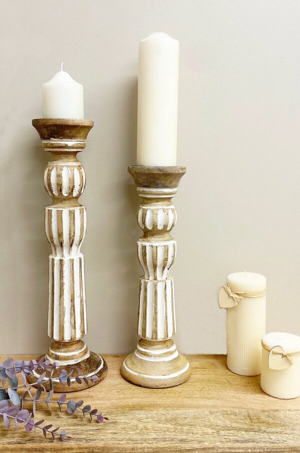 Wooden Candle Stick 45cm
