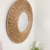 Natural Seagrass Mirror 50cm