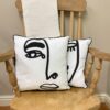 Face Print Scatter Cushions