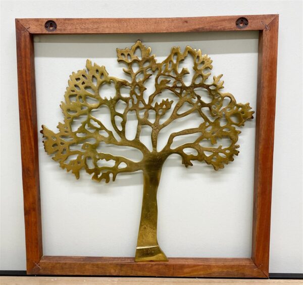 Gold Tree Of Life In Wooden Frame