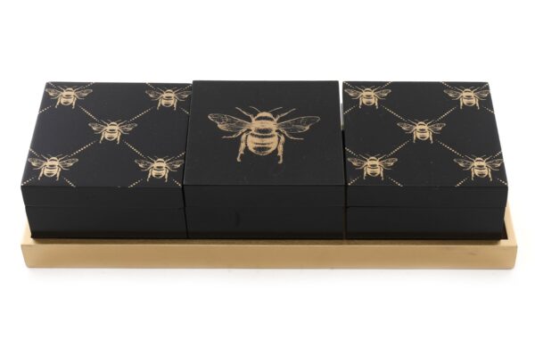 Set of 3 Bee Storage Box's